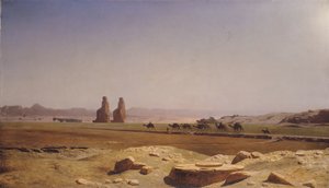 The Plain of Thebes in Upper Egypt, 1857